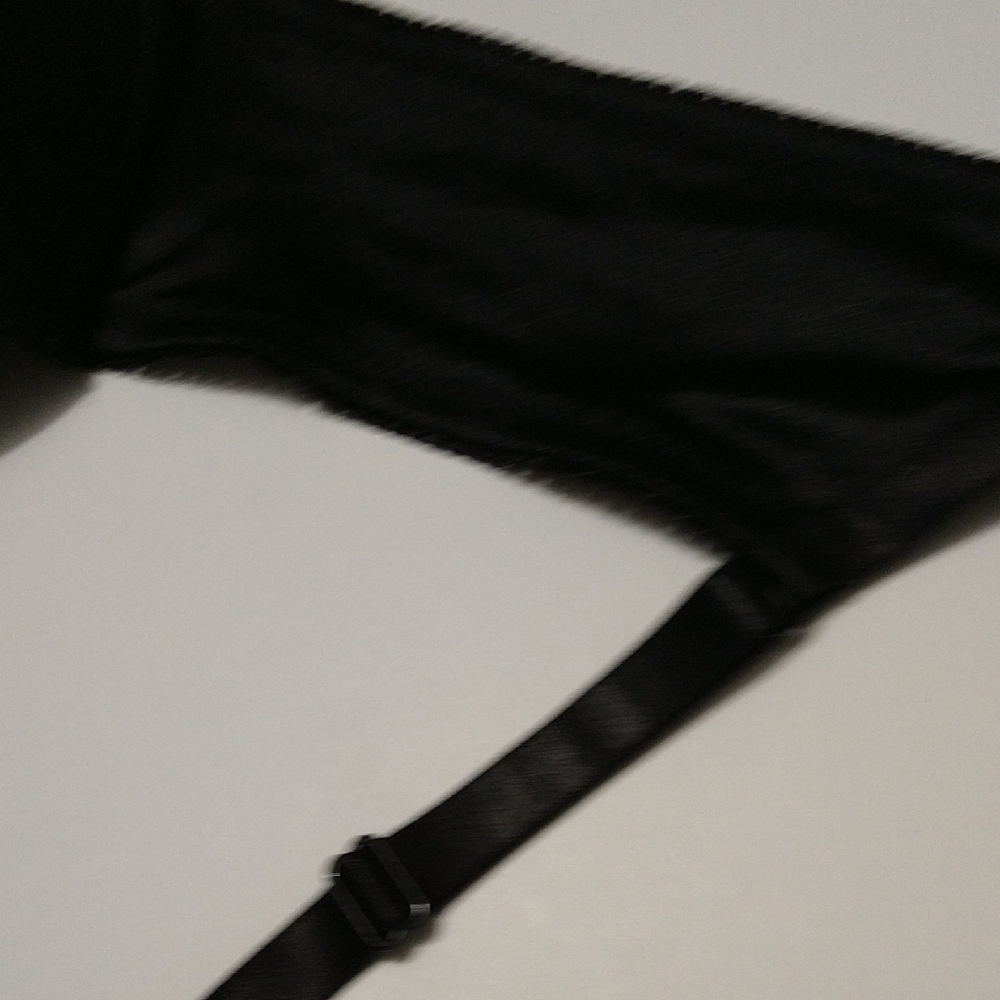 Elegant Black Floral Full Coverage Seamless Underwire Padded Bra Size 42D #1221 - Picture 11 of 13
